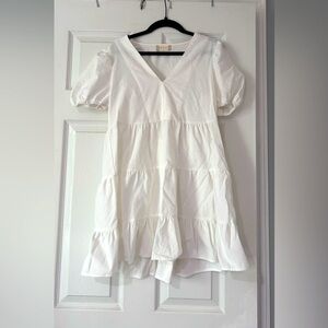 WHITE ALTAR’D STATE SUMMER DRESS